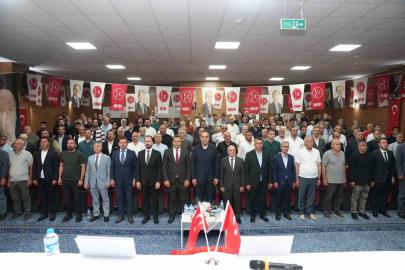 MHP Tortum İlçe Başkanlığı’nda İlhan Uzun güven tazeledi