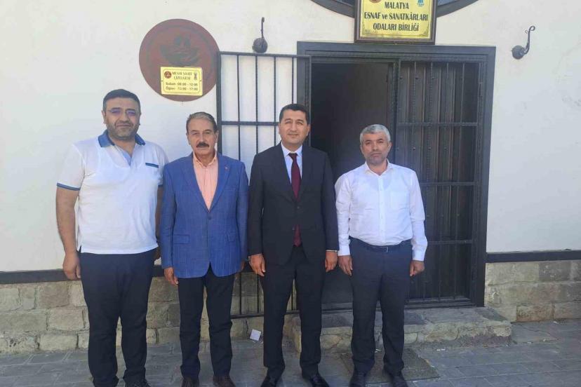 MTSO Başkan Adayı Boyraz’dan MESOB’a ziyaret