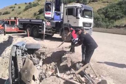 Yüksekova’da trafik kazası: 3 yaralı