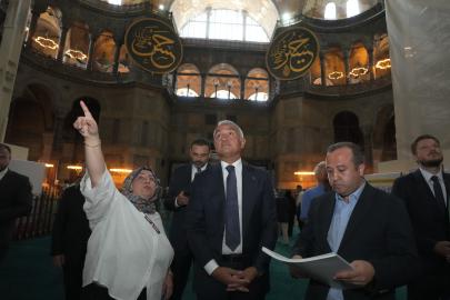 Ayasofya’da dev restorasyonda 3 etap tamam
