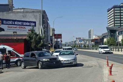 Elazığ’da trafik kazası: 1 yaralı