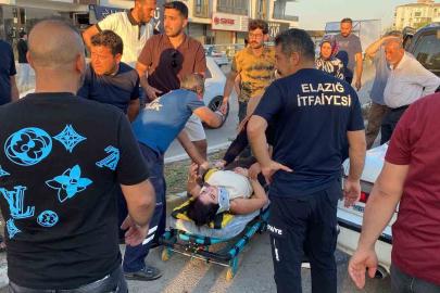 Elazığ’da zincirleme trafik kazası: 3 yaralı