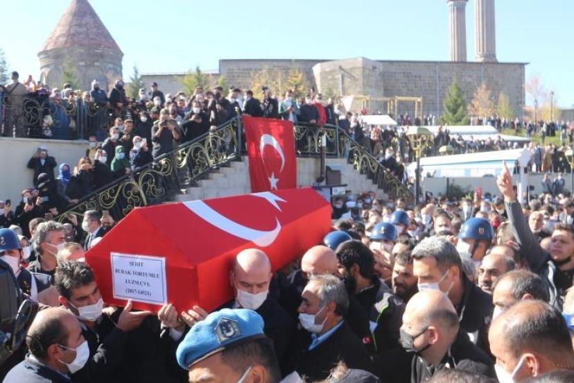 "Erzurum’un en büyük kahramanı kim" sorusuna şehidin 5 yaşındaki kızından yürek yakan cevap: "Babam"