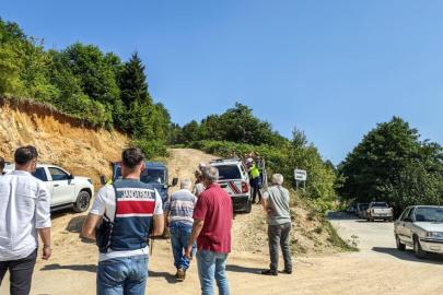 Giresun'da "helikopter düştü" ihbarı ekipleri harekete geçirdi