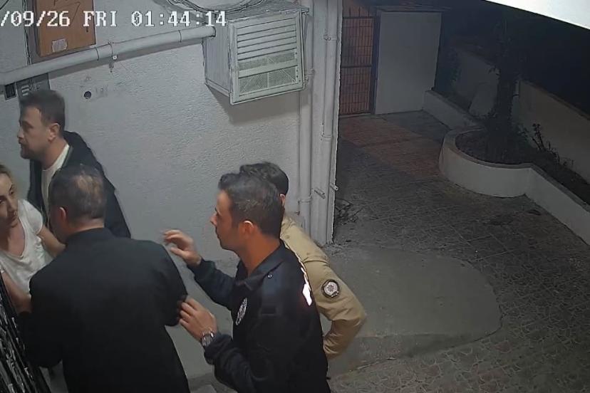 Güllü'nün öldüğü geceden yeni görüntü. Polise panikle defalarca "Annem iyi mi?" diye sormuş