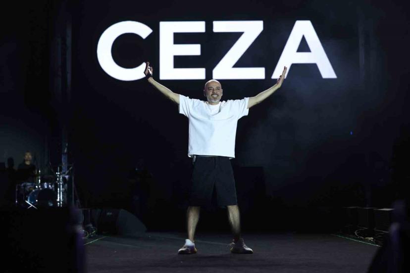 Malatya’da rap müziğin ritmi Ceza ile yükseldi