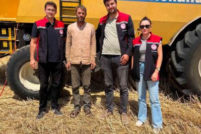Otlukbeli’nde hasat mesaisi sürüyor