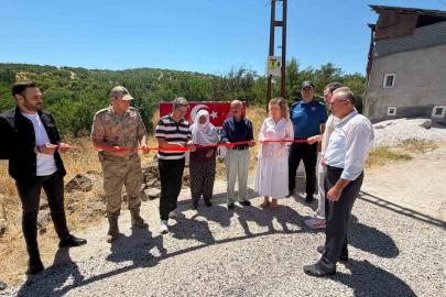 Şehit İdris Yılmaz’ın adı Yazmakaya’da caddeye verildi