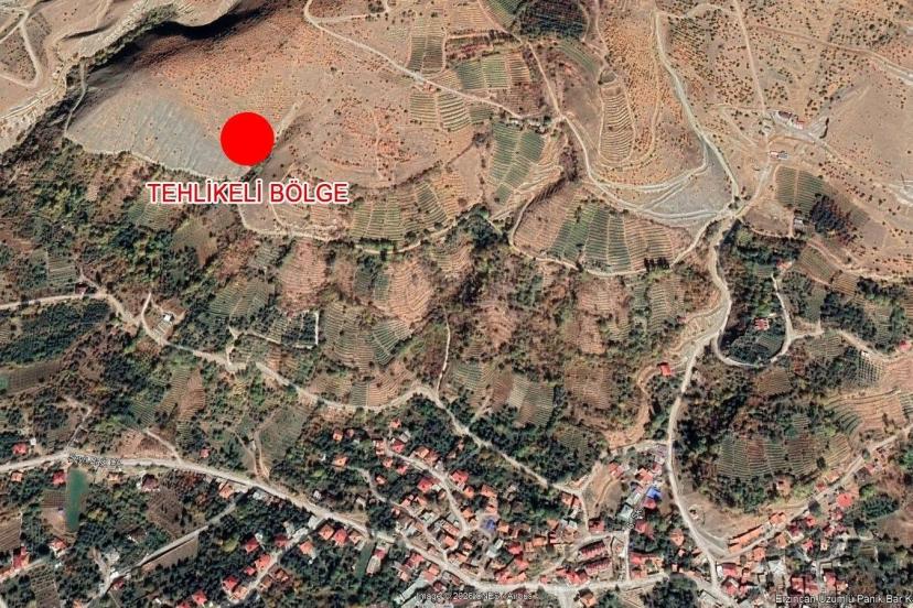 Üzümlü’de heyelan riski nedeniyle tahliye uyarısı
