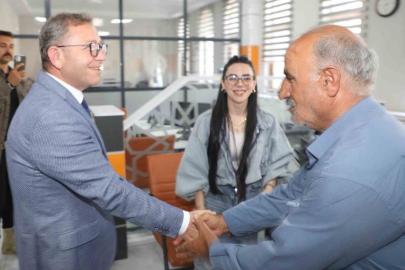 Vali Ziya Polat’tan Hükümet Konağı’nda kurum ziyareti: Vatandaş odaklı hizmet vurgusu