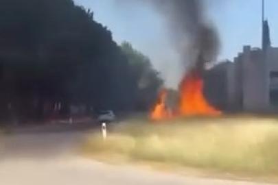Yalova'da düşen F-16 ile ilgili yeni görüntüler ortaya çıktı