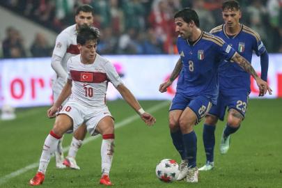 A Milli Futbol Takımımız, İtalya'ya mağlup oldu