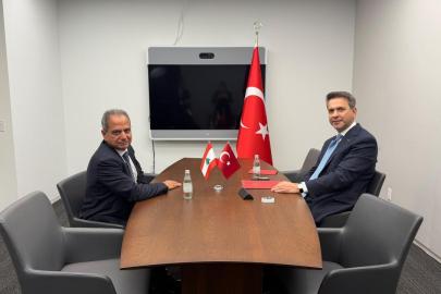 Bakan Bayraktar, Lübnanlı mevkidaşıyla görüştü