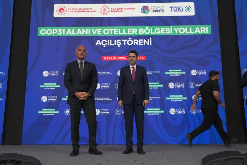 Bakan Ersoy: COP31 Antalya markasına ciddi bir değer katacak