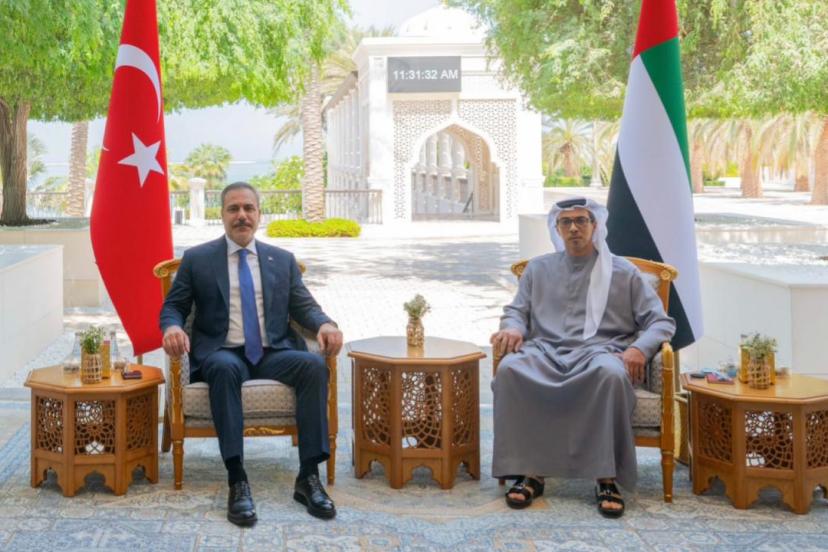 Bakan Fidan, BAE Devlet Başkan Yardımcısı ile görüştü