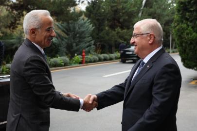 Bakan Güler, Bakan Uraloğlu ile görüştü