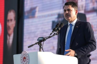 Bakan Kurum: 16 milyon metreküp dip çamurunu 3 yılda Fethiye Körfezi'nden çıkaracağız