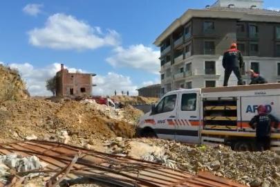 Başakşehir'de istinat duvarı çöktü: Bir işçi yaşamını yitirdi