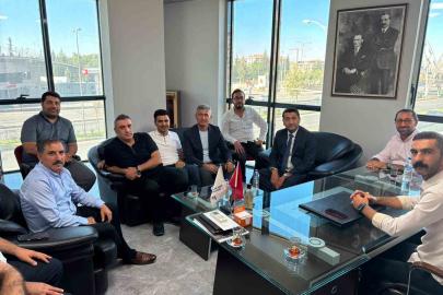 Boyraz’dan İnşaat Mühendisleri Odası’na ziyaret
