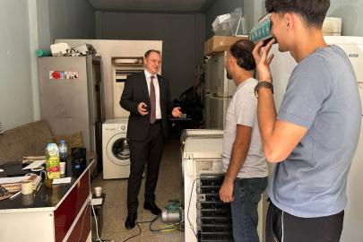 Bulanık Kaymakamı Koşansu’dan esnaf ziyareti