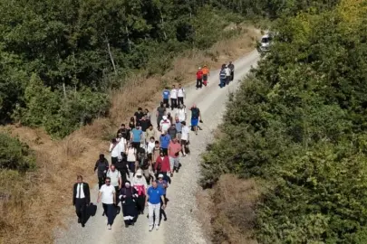 Bursa İnegöllüler 104 yıl sonra kurtuluşun izinde yürüdü