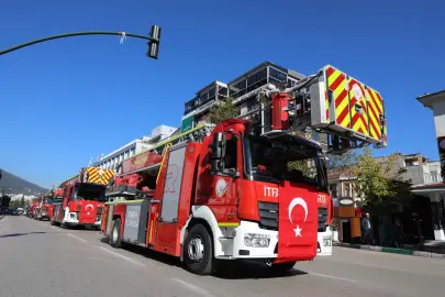 Bursa itfaiye alanında örnek şehir olacak