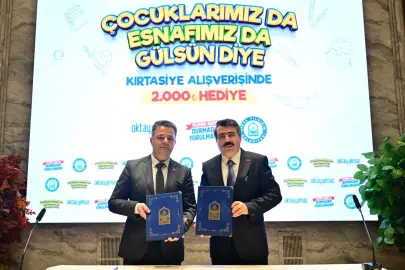 Bursa Yıldırım'da 6 bin öğrenciye kırtasiye desteği