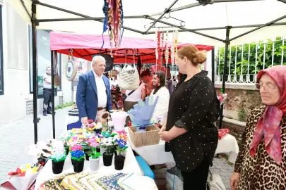 Bursa'da girişimci kadınlar Osmangazi’de çok mutlu