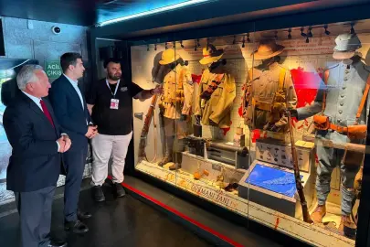 Çanakkale Savaşları Mobil Müzesi İpsala’da ziyarete açıldı