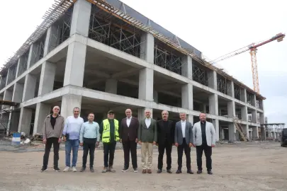 Çayırova Devlet Hastanesi inşaatı yükseliyor