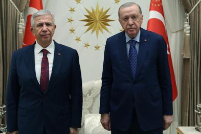 Cumhurbaşkanı Erdoğan ABB Başkanı Mansur Yavaş'ı kabul etti