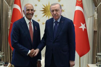 Cumhurbaşkanı Erdoğan, ABD Ankara Büyükelçisi Barrack'ı kabul etti