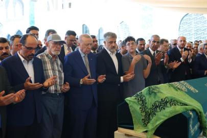 Cumhurbaşkanı Erdoğan, AK Parti Şanlıurfa Milletvekili Önen'in kızının cenaze törenine katıldı