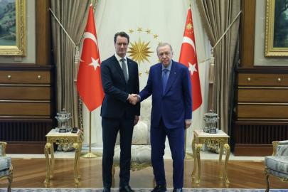 Cumhurbaşkanı Erdoğan, Almanya'nın Kuzey RenVestfalya Eyaleti Başbakanı Wüst'ü kabul etti