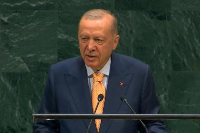 Cumhurbaşkanı Erdoğan BM Genel Kurulu'na hitap ediyor