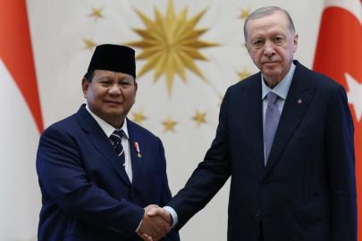 Cumhurbaşkanı Erdoğan, Endonezya Cumhurbaşkanı Subianto ile görüştü