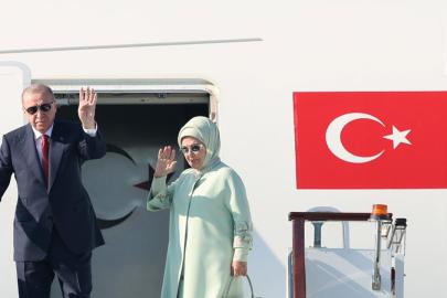 Cumhurbaşkanı Erdoğan Kırgızistan'dan ayrıldı