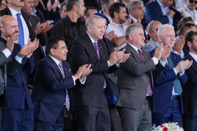 Cumhurbaşkanı Erdoğan, 'Yağlı Güreş Cumhurbaşkanlığı Kupası' final müsabakasını izledi