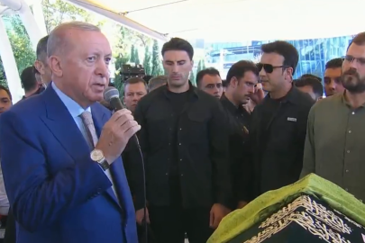 Cumhurbaşkanı Erdoğan, Zehra Önen'in cenaze törenine katıldı