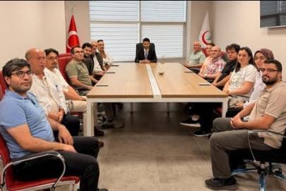 Dahiliye kliniğinde değerlendirme toplantısı yapıldı