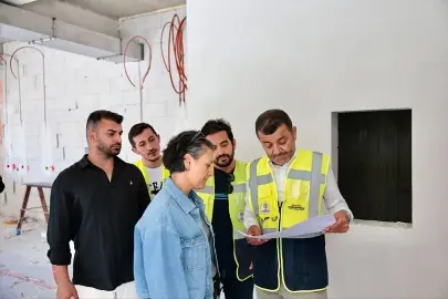 Denizli Kınıklı’da iki önemli projeye yerinde inceleme