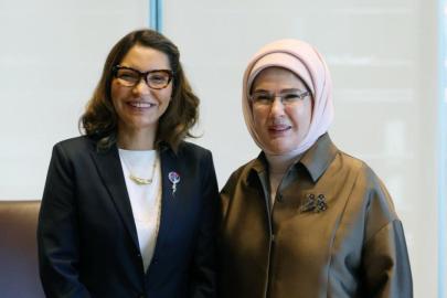 Emine Erdoğan, Brezilya Devlet Başkanı'nın eşi Silva ile görüştü
