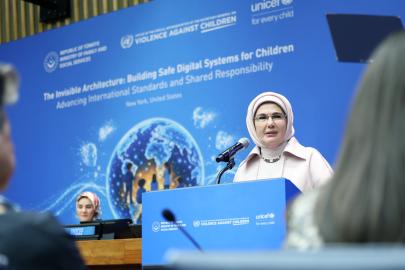 Emine Erdoğan'ın ABD'de gündemi çocuklar, iklim ve kalkınma oldu