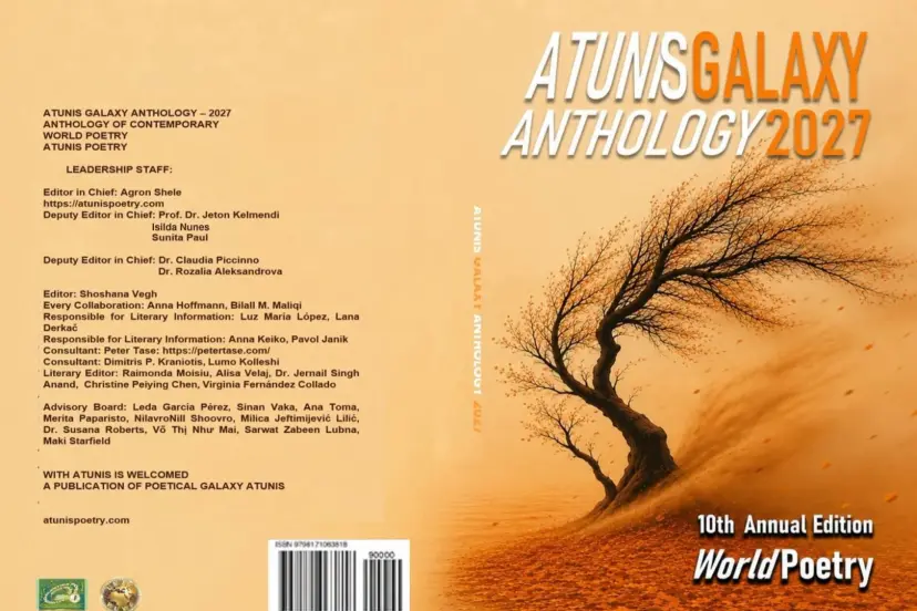 Gazeteci Özke’nin eserleri 2027 Atunis Galaxy Anthology’de 