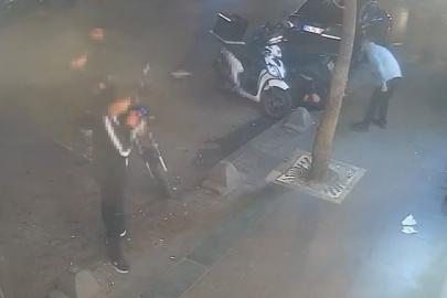 Husumetlisini sokak ortasında vurdu