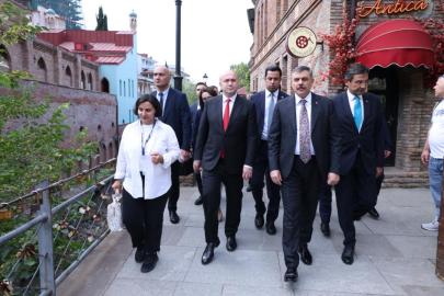 İçişleri Bakanı Çiftçi, Türkiye'nin Tiflis Büyükelçiliğini ziyaret etti