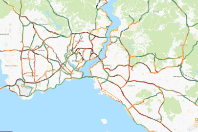 İstanbul'da sağanak sonrası trafik kilitlendi