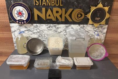İstanbul'da uyuşturucu operasyonunda 26 kilo metamfetamin ele geçirildi