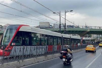 Kabataş-Bağcılar Tramvay Hattı'nda arıza. Seferler iptal edildi