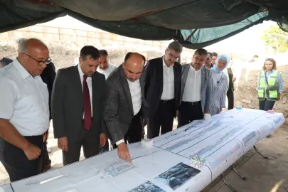 Konya’da Larende Kapısı kazı çalışmaları incelendi